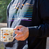 Rainbow Mountain Hoodie - Night