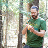 Rainbow Mountain Crew-Neck Tee