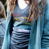 Rainbow Mountain V-Neck Tank