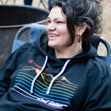 Rainbow Mountain Hoodie - Night