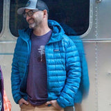 Mountain Bike Trailhead Crew-Neck Tee - Purple