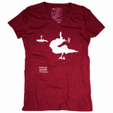 Bucks Lake V-Neck Tee