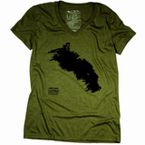 Lake Davis V-Neck Tee