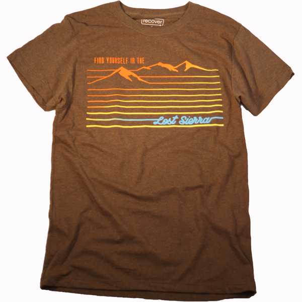 California Sunset Crew-Neck Tee – The Lost Sierra Company