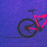 Lost Sierra Tread Bike Crew-Neck Youth Tee - Purple